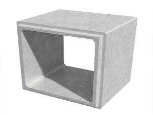 1- Beton Demir Donatılı Kutu Menfez (Box Çeşitleri)