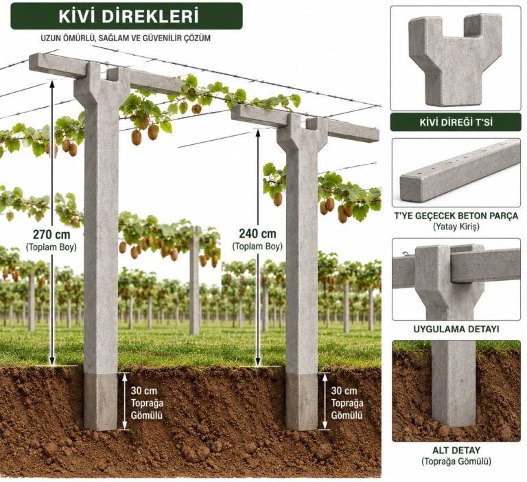 Beton Kivi Direkleri